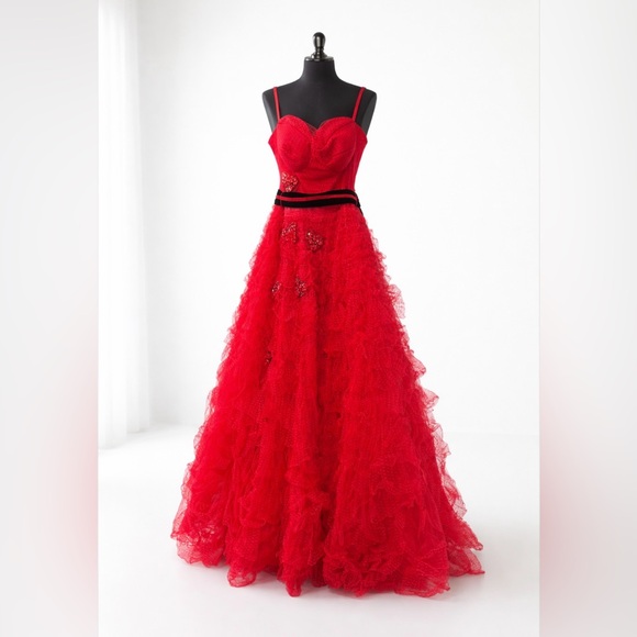 Teuta Matoshi Dresses & Skirts - Teuta Matoshi Red Gown ❤️